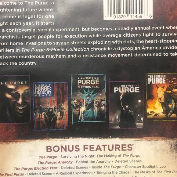 The Purge: 5-Movie Collection (DVD) - Picture 3 of 10